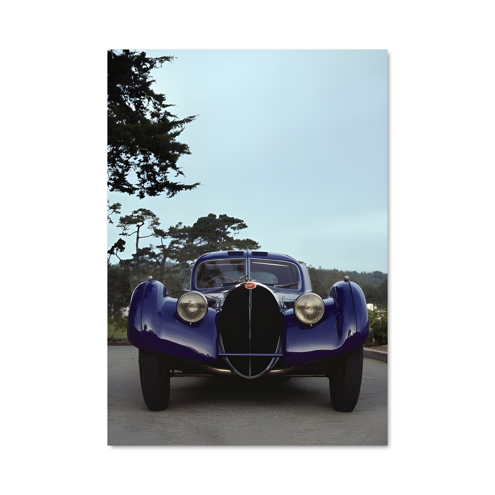 Poster Route Bleue